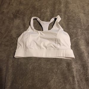 New Yoga Bitch white padded 2xlg sports bra.